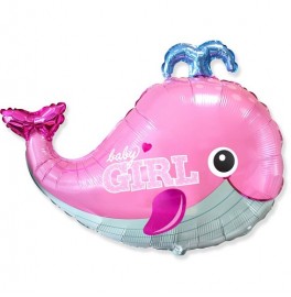 Шар фигура Кит Baby Girl